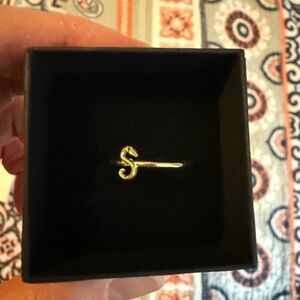 Catbird Nagini S Initial Ring by Digby and Iona